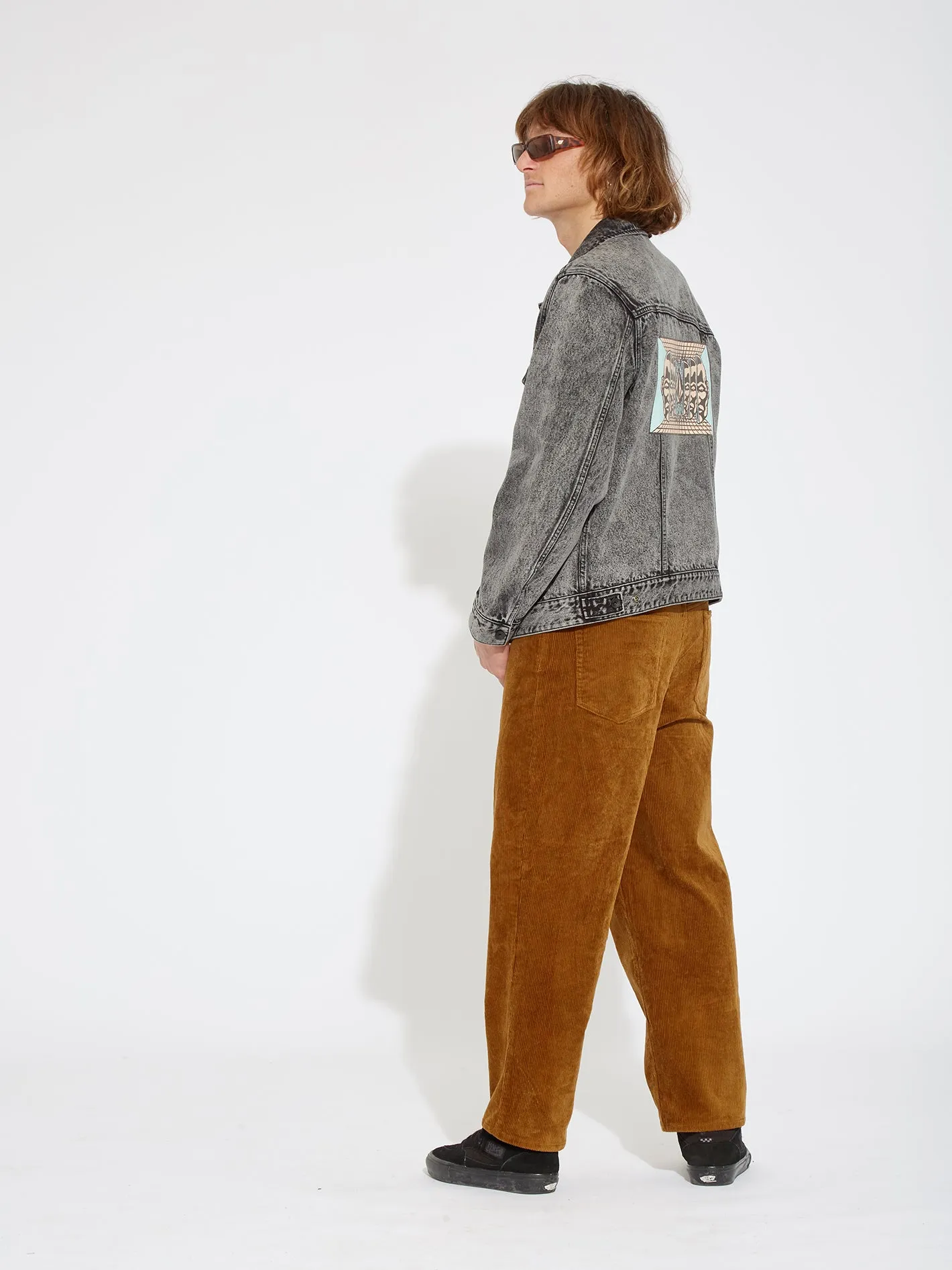 Pantalon Lurking About Corduroy - RUBBER