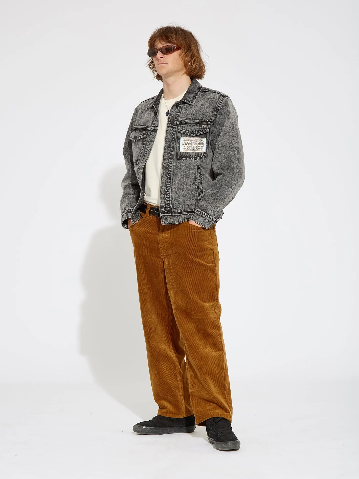 Pantalon Lurking About Corduroy - RUBBER