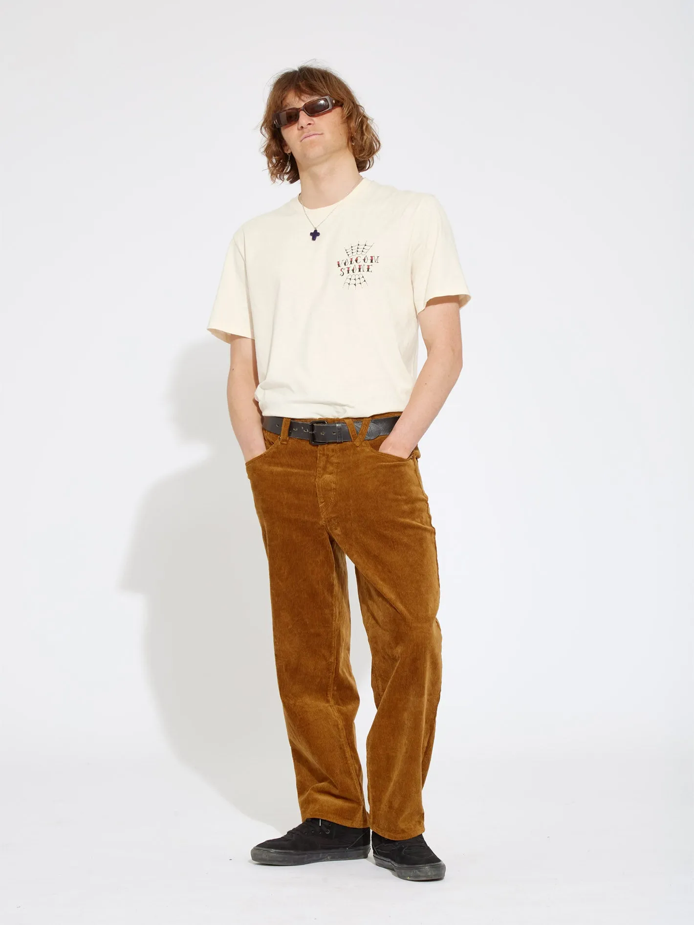 Pantalon Lurking About Corduroy - RUBBER