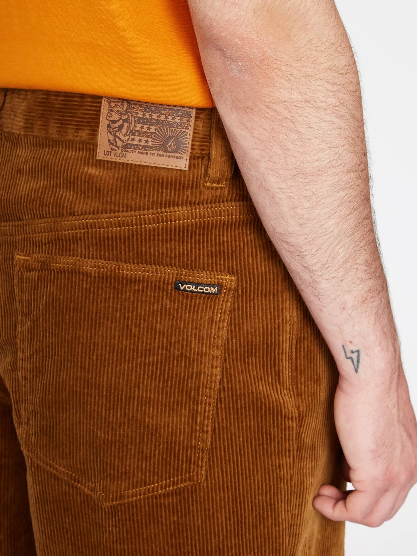 Pantalon Lurking About Corduroy - RUBBER
