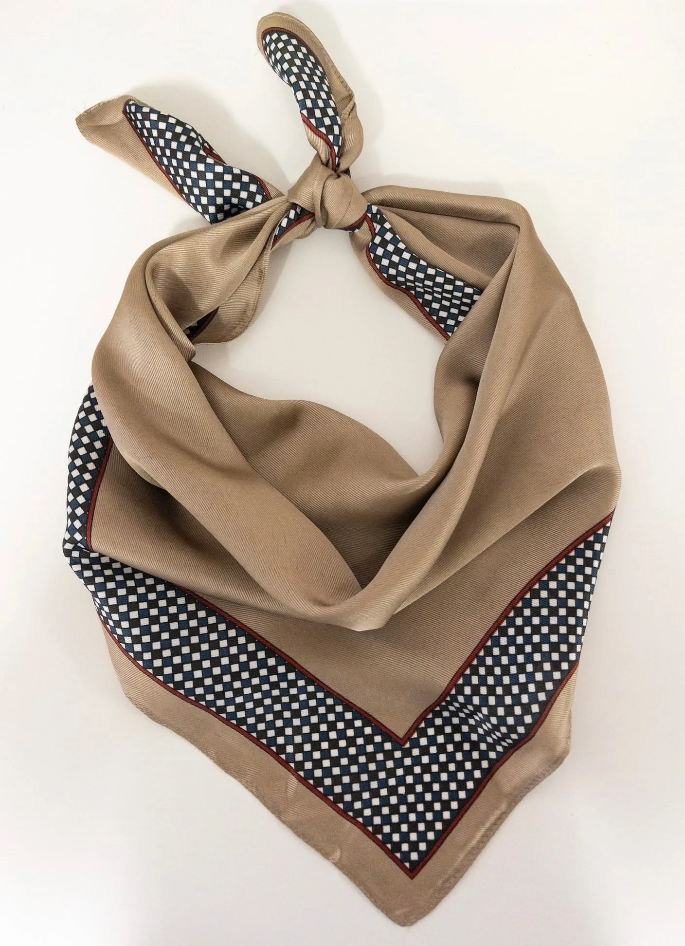 Patterned Silk Scarves