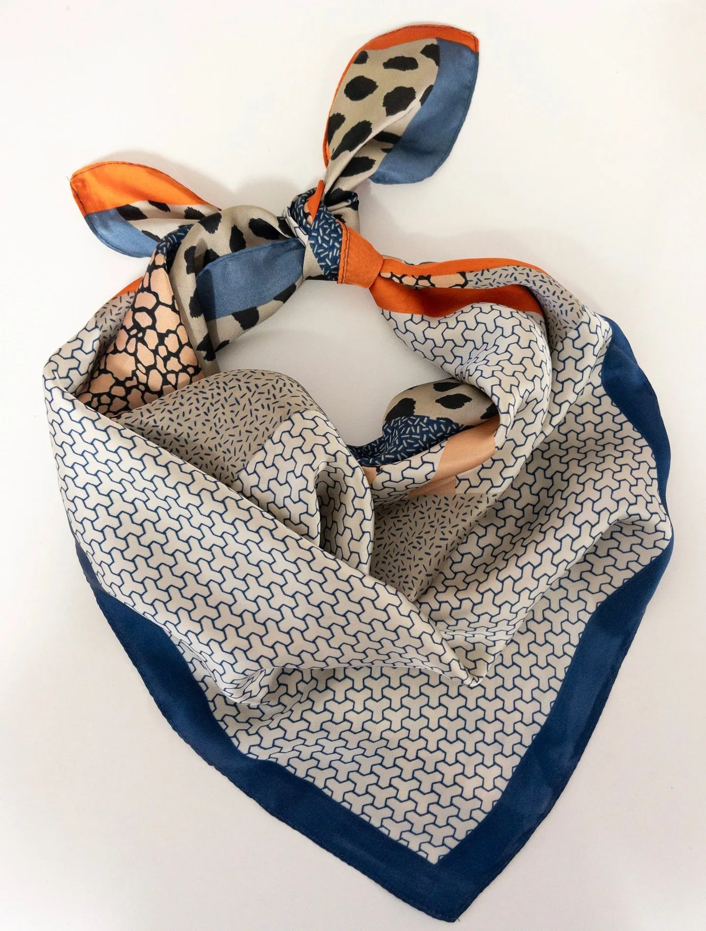 Patterned Silk Scarves