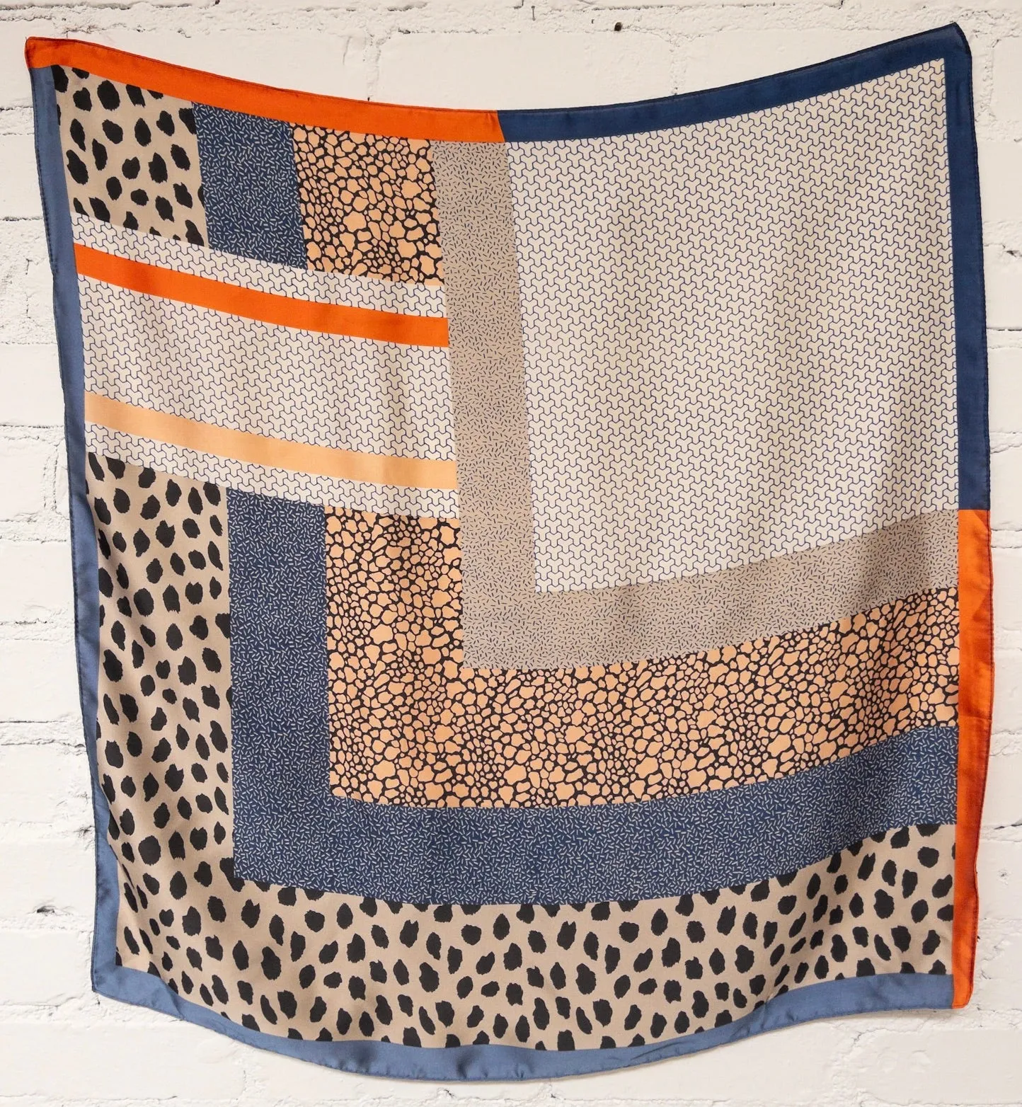 Patterned Silk Scarves