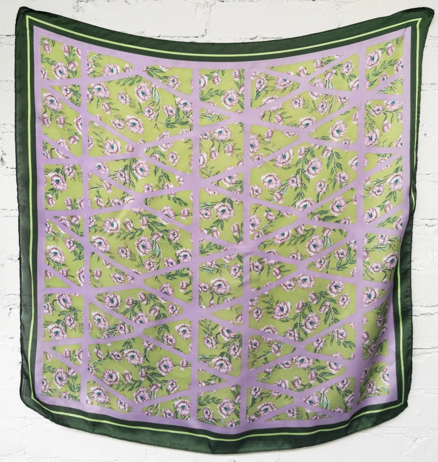 Patterned Silk Scarves