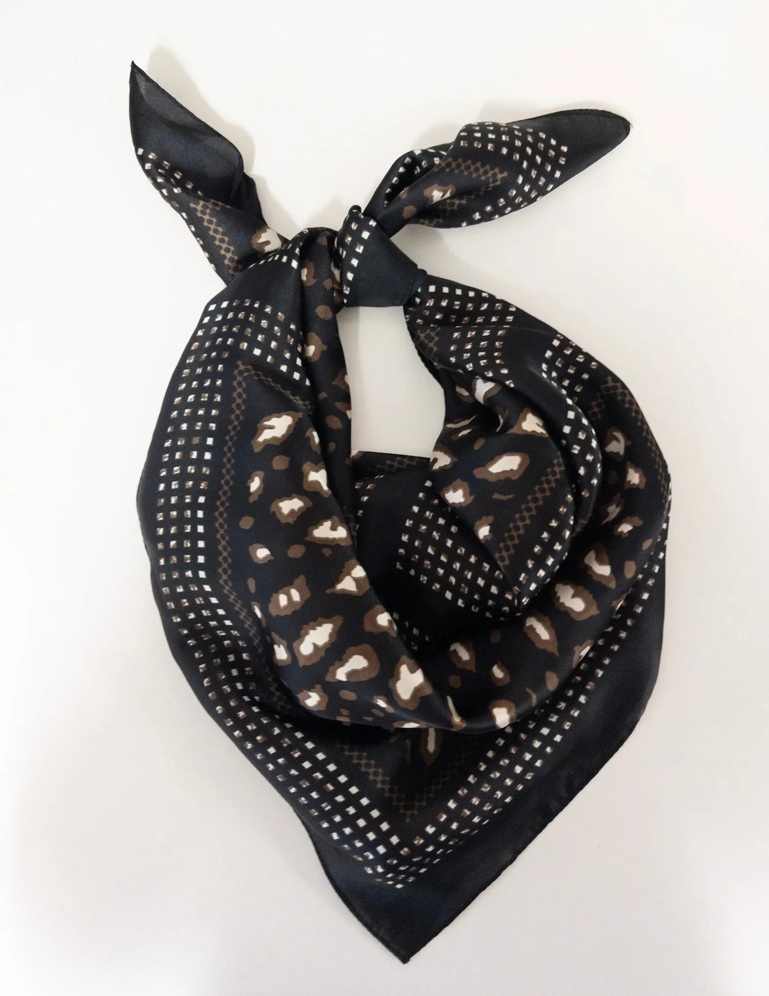 Patterned Silk Scarves