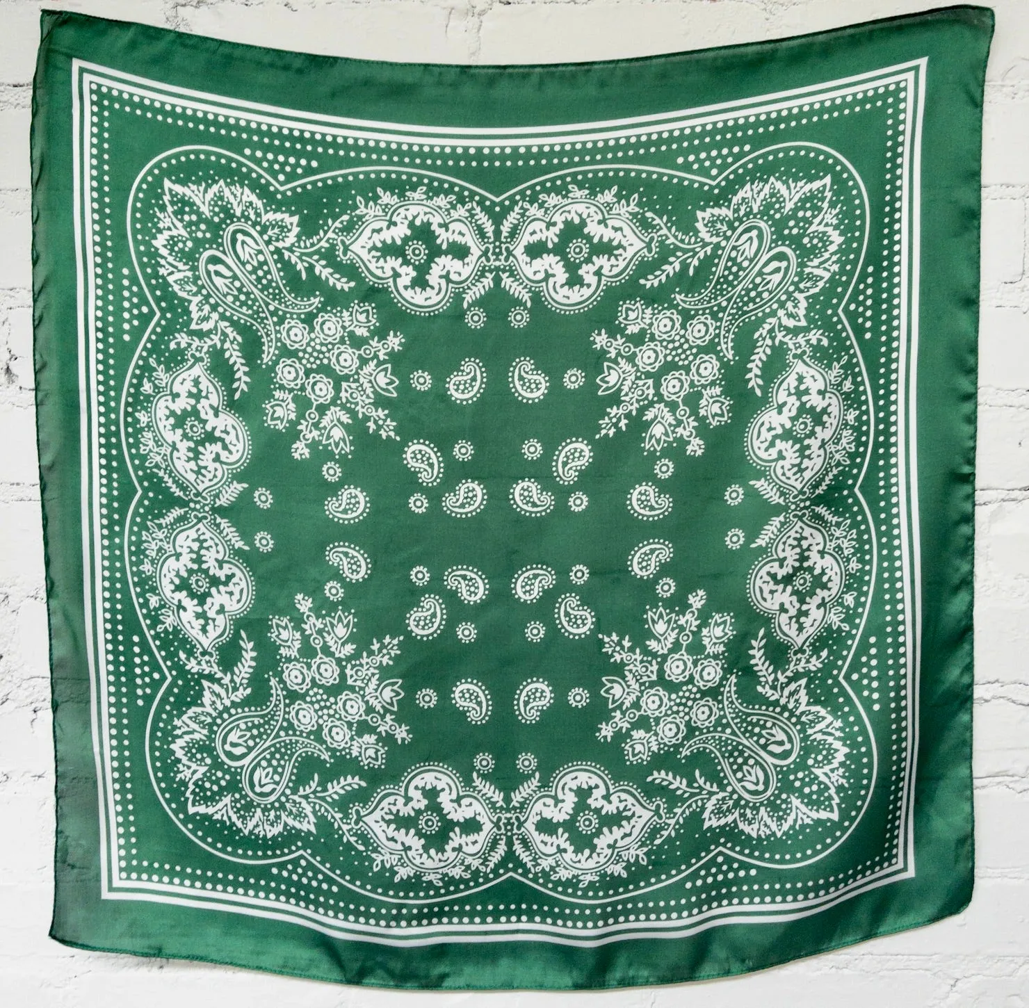 Patterned Silk Scarves