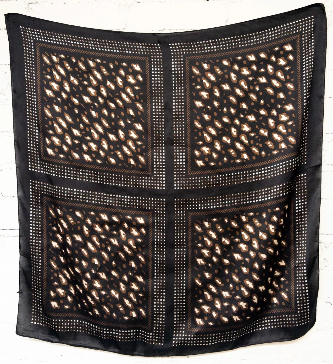 Patterned Silk Scarves