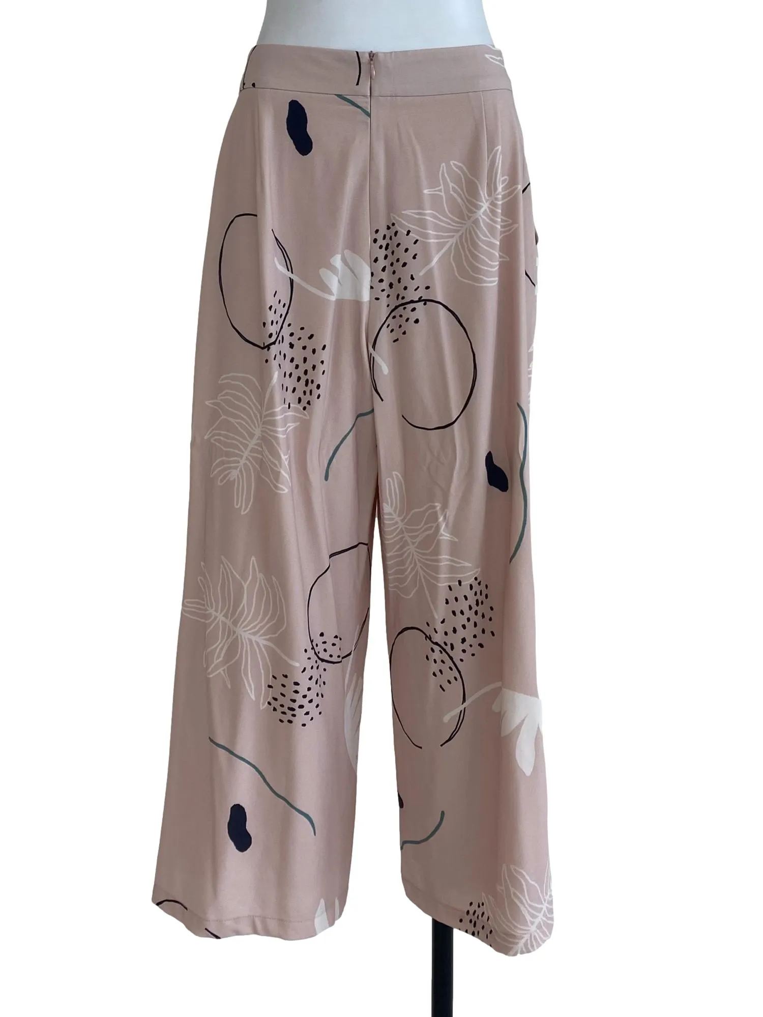 Pink Abstract Pants