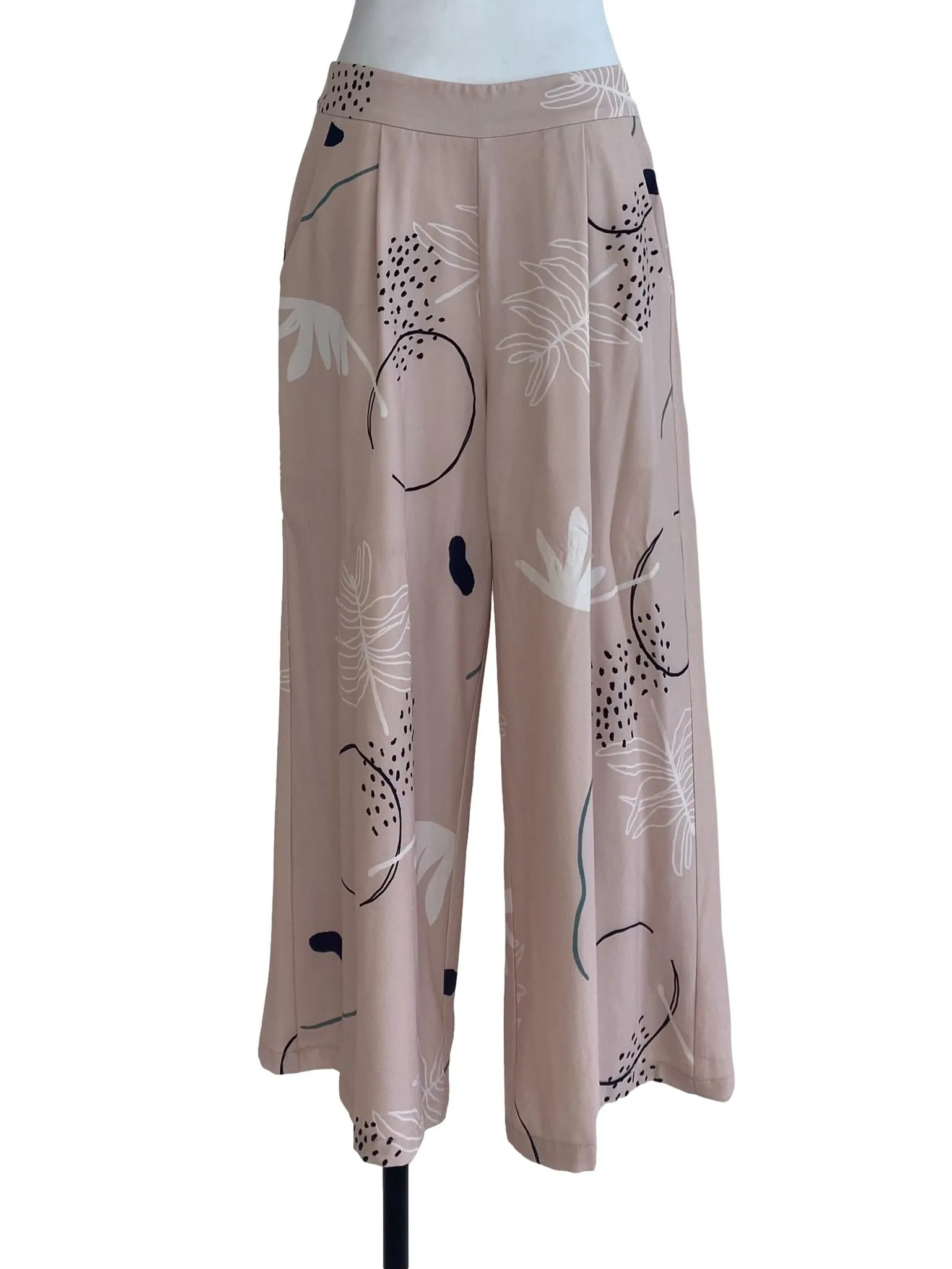Pink Abstract Pants