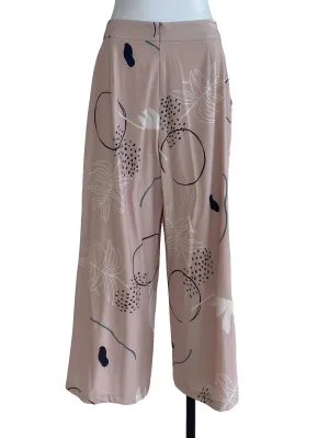 Pink Abstract Pants