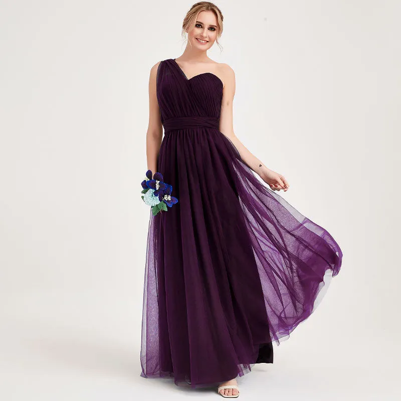 Plum MULTI WAY Sweetheart Tulle Bridesmaid Dress
