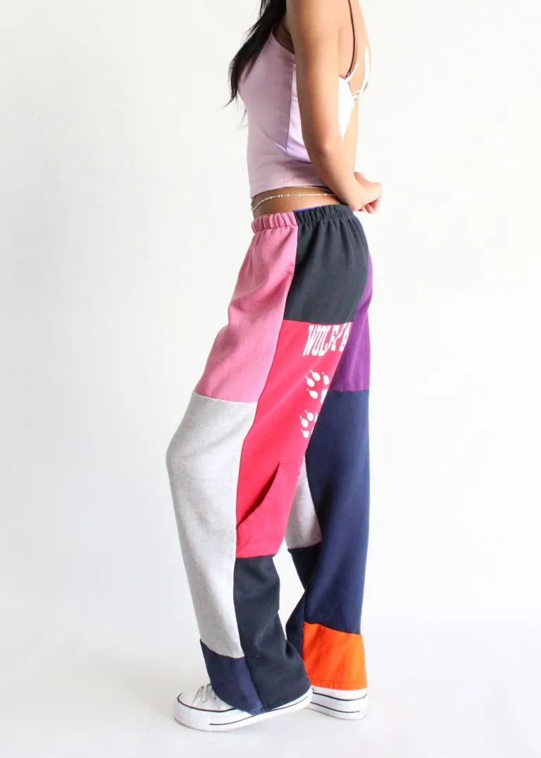 RCYCLD Sweatshirt Pieced Pants