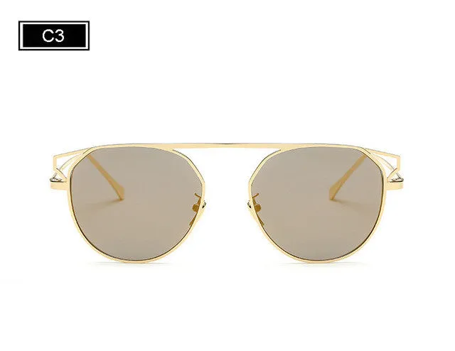 Roxanne Retro Cat Eye Sunglasses
