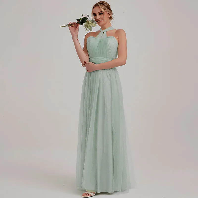 Sage Green MULTI WAY Sweetheart Tulle Bridesmaid Dress