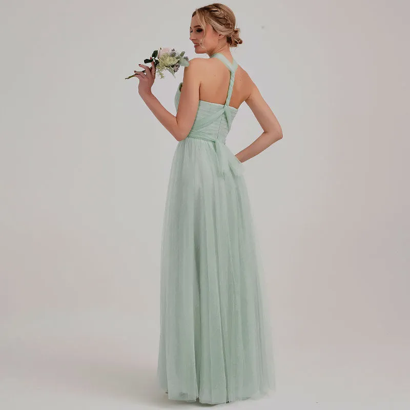 Sage Green MULTI WAY Sweetheart Tulle Bridesmaid Dress