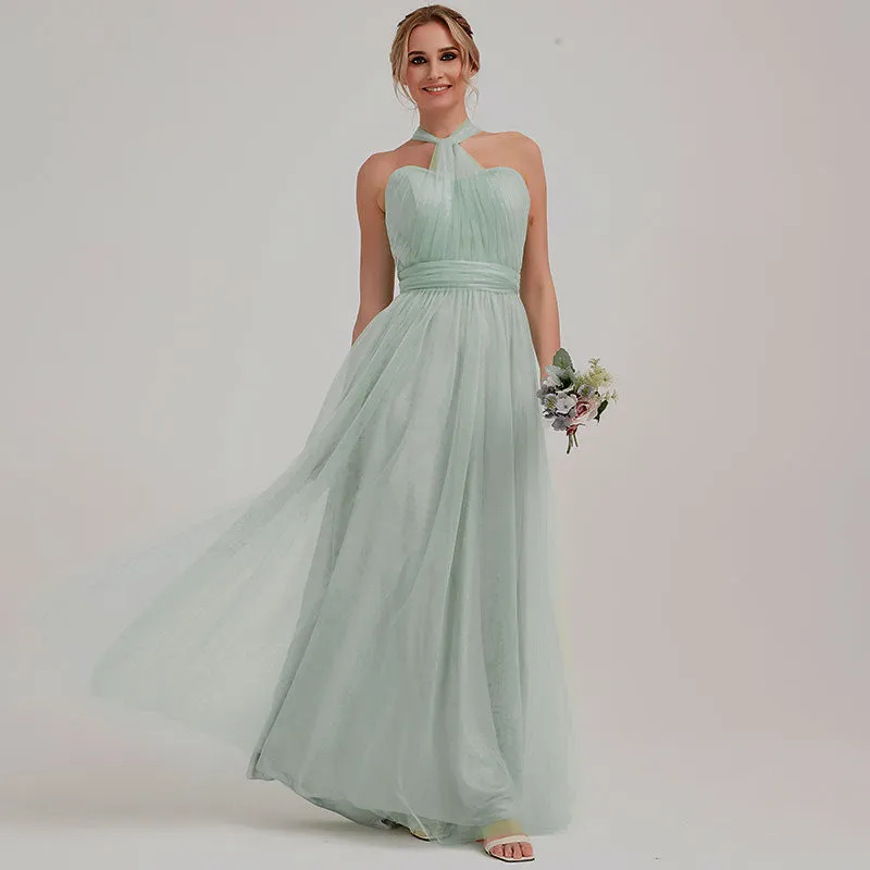 Sage Green MULTI WAY Sweetheart Tulle Bridesmaid Dress
