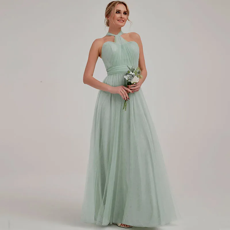 Sage Green MULTI WAY Sweetheart Tulle Bridesmaid Dress