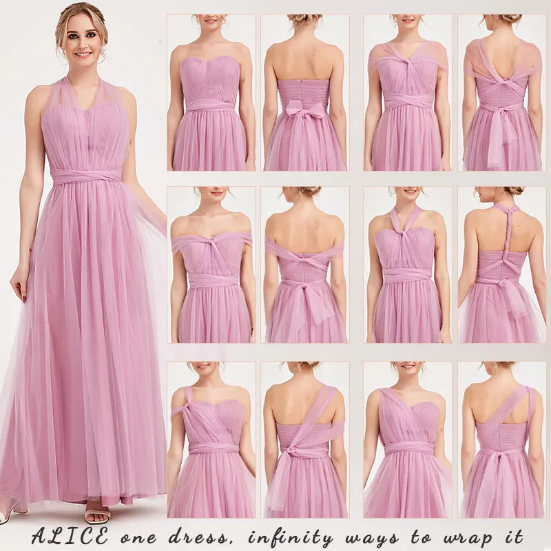 Sage Green MULTI WAY Sweetheart Tulle Bridesmaid Dress