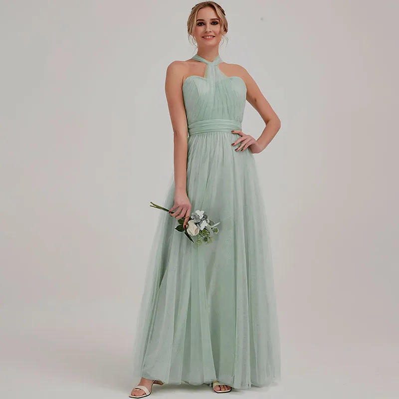 Sage Green MULTI WAY Sweetheart Tulle Bridesmaid Dress