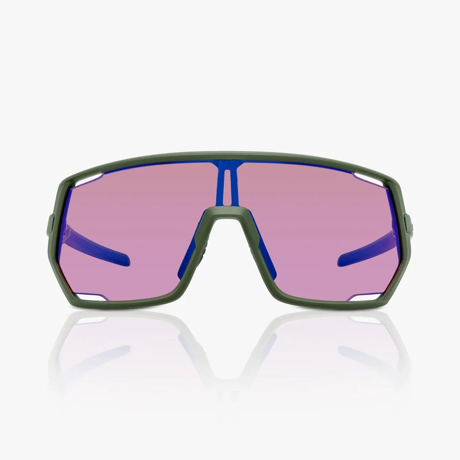 Shimano Technium 2 Sunglasses — Dark Olive Frame / RIDESCAPE Off-Road Lens