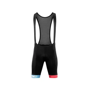 SHORT BIB CUBE TEAMLINE BLACK´N´BLUE´N´RED