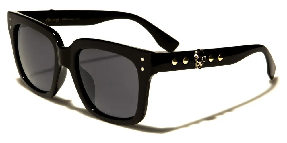 Spike Side Skull Sunglasses