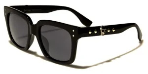 Spike Side Skull Sunglasses