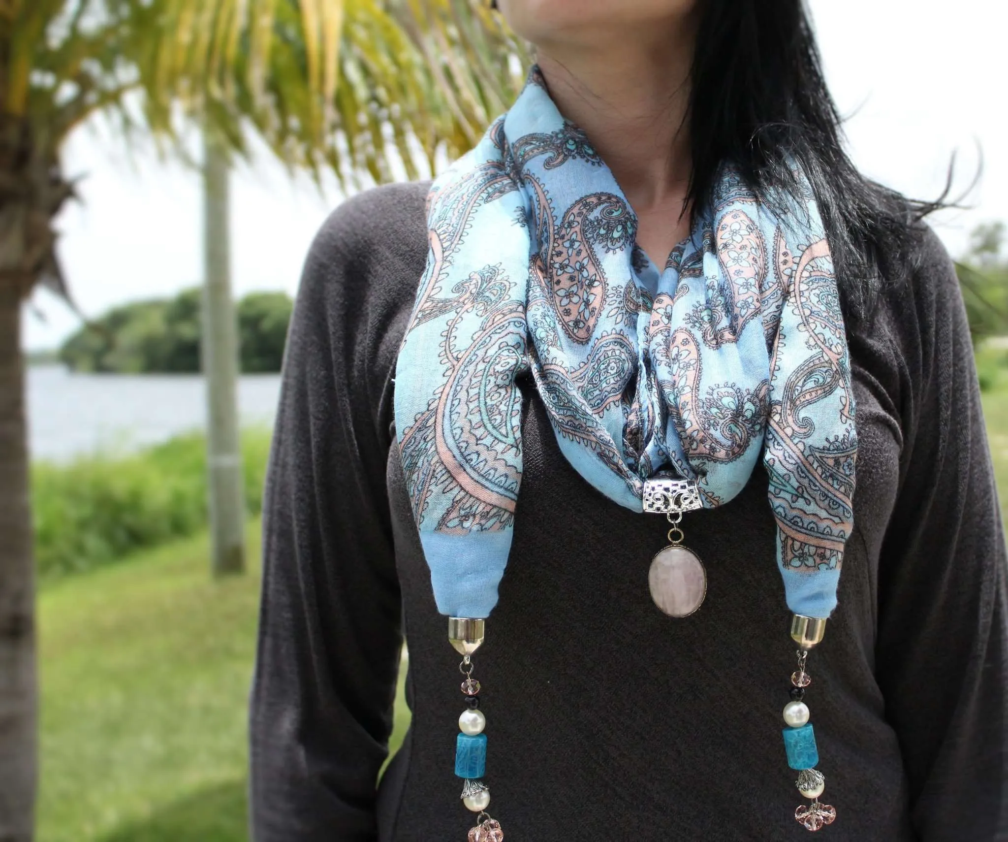 Summertime Paisley Scarf