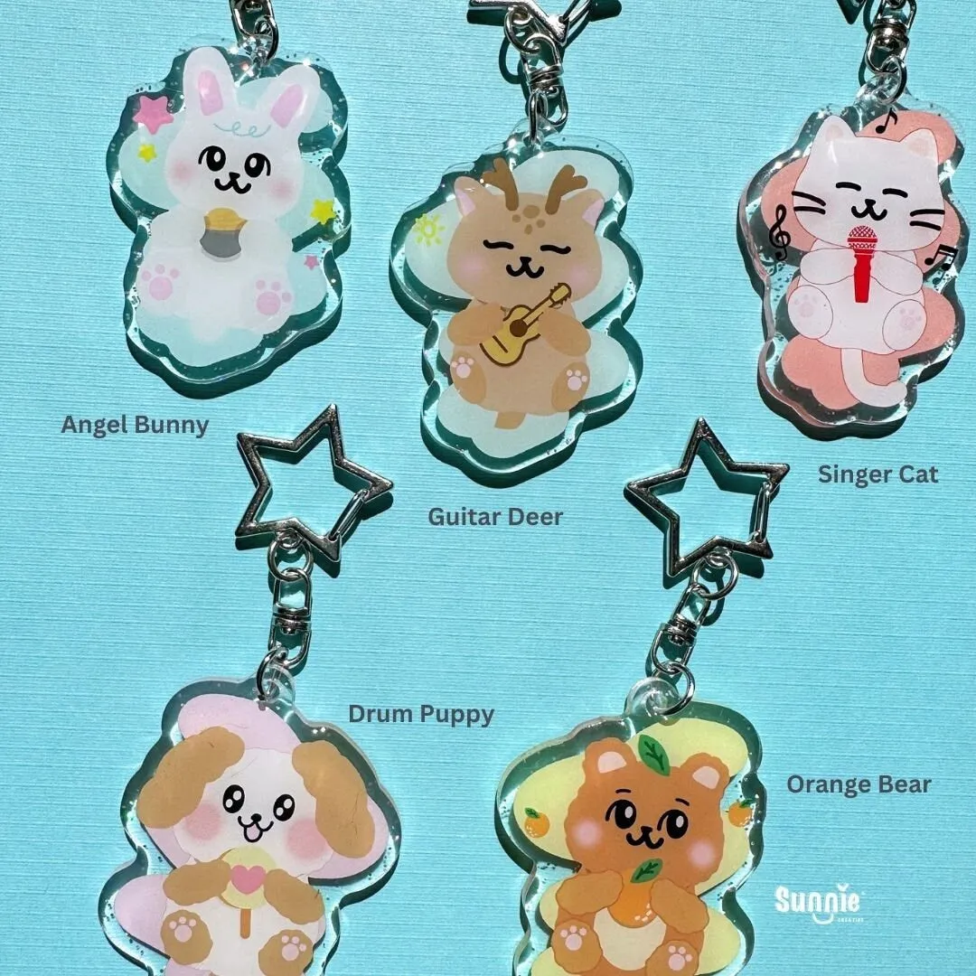 SVT Animal Acrylic Keychain