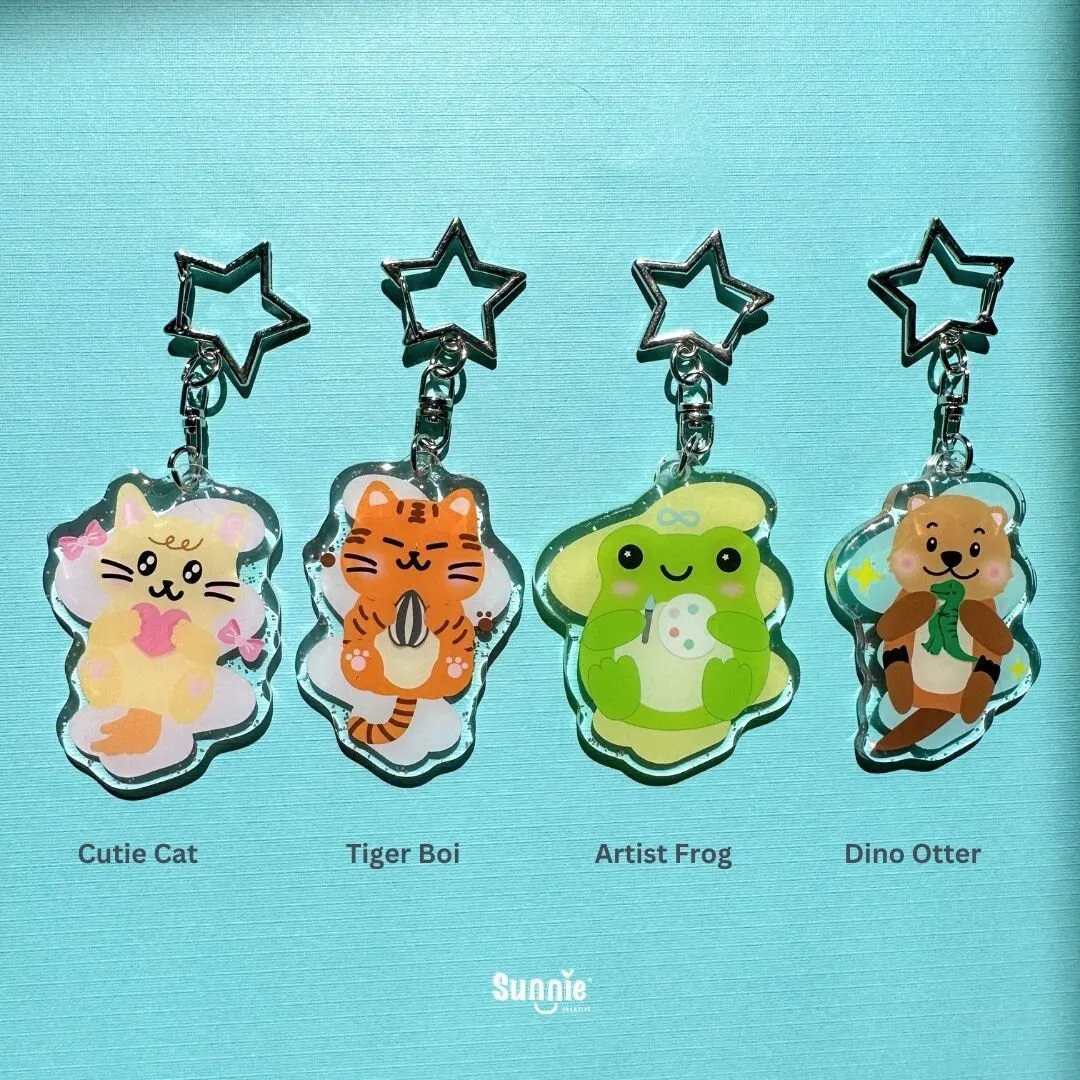 SVT Animal Acrylic Keychain