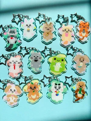 SVT Animal Acrylic Keychain