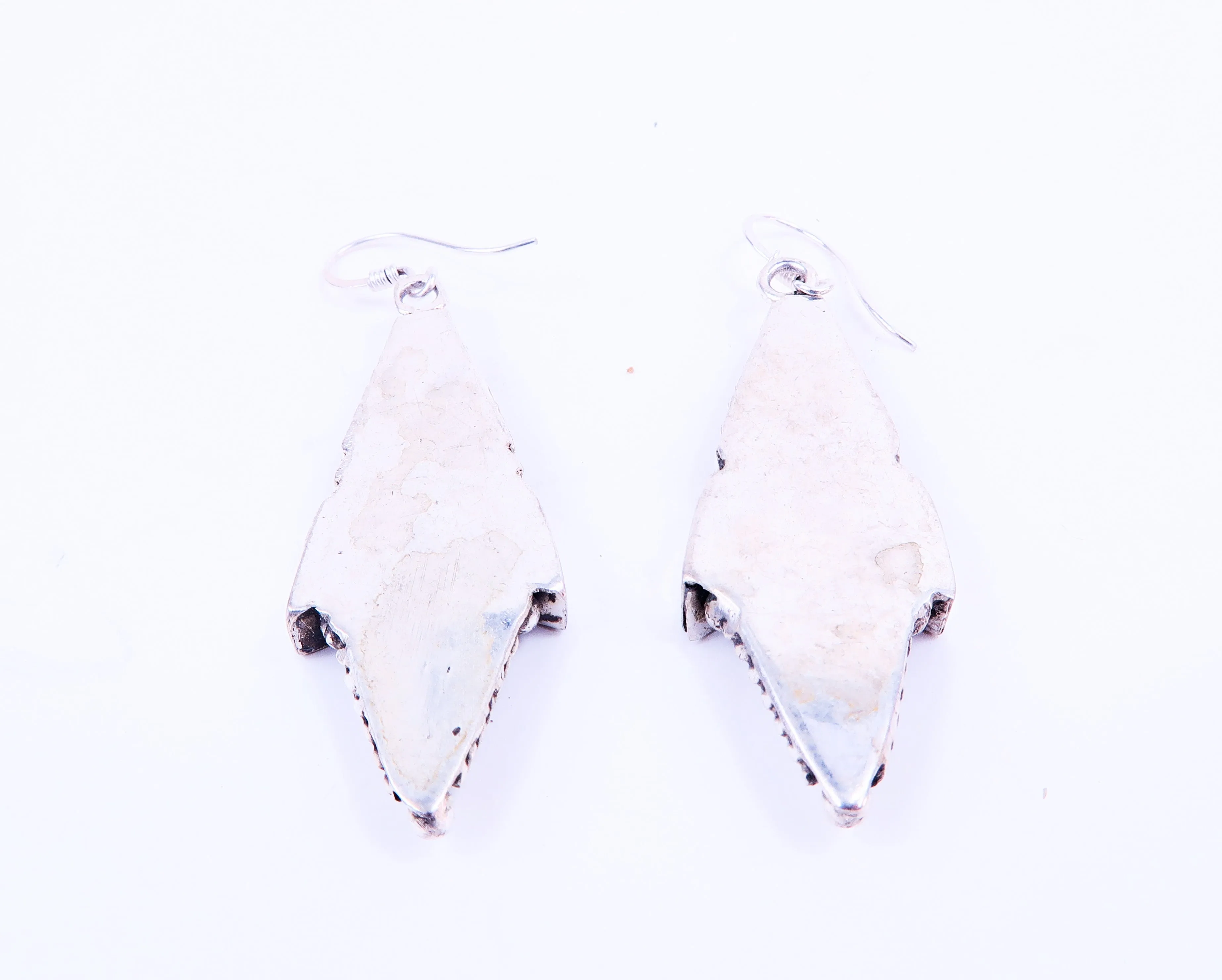 Tibetan Coral Drop Earrings