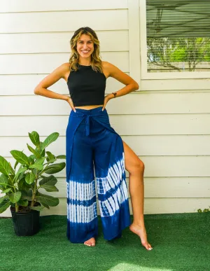 Tidal Flow Palazzo Wrap Pants