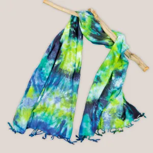 Tropical Island Tie Dye Scarf