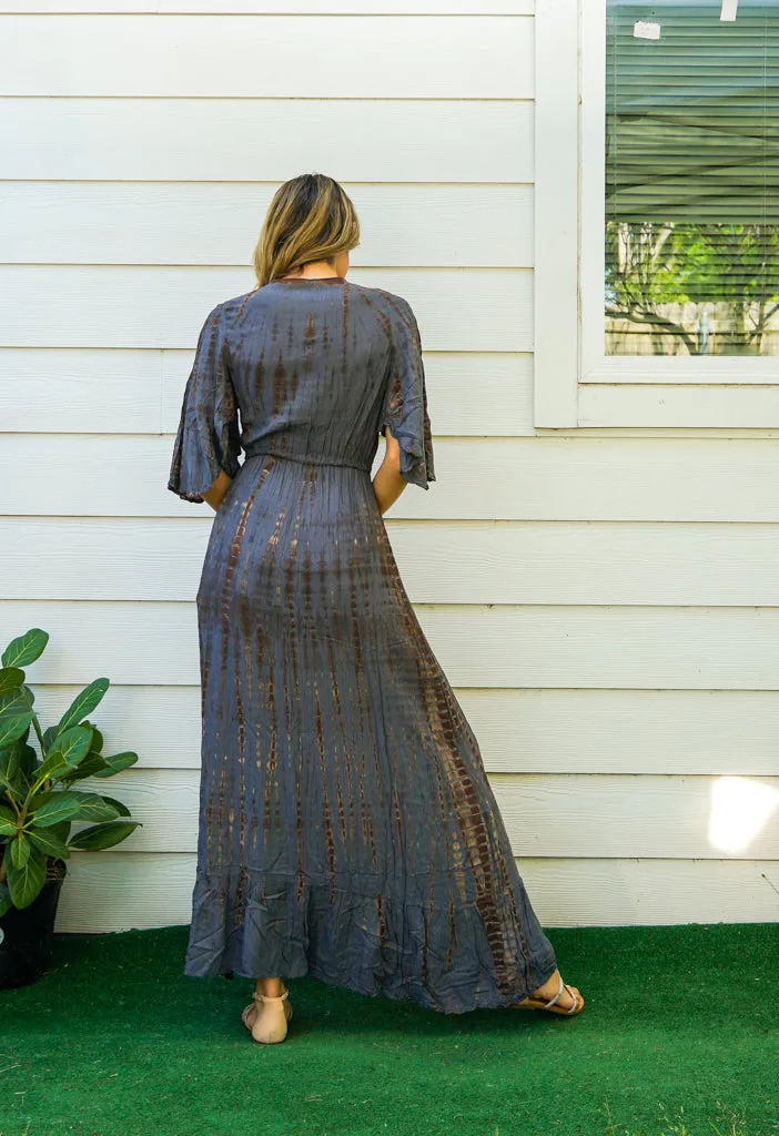Twilight Breeze Maxi Tiered Dress