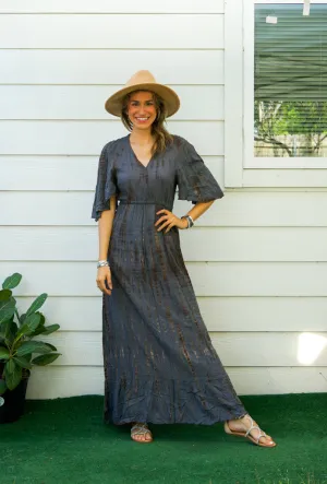 Twilight Breeze Maxi Tiered Dress