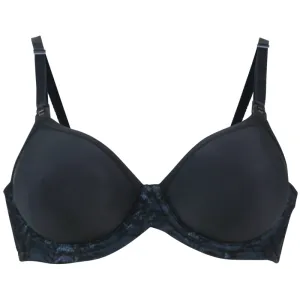 Waffles Flexi Wire Contour Nursing Bra Black - Cake