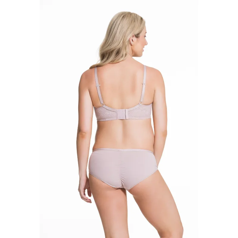 Waffles Flexi Wire Contour Nursing Bra Pink - Cake