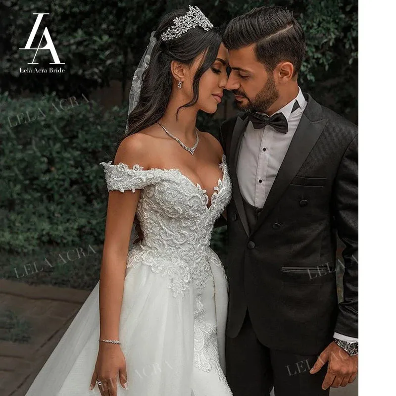 Wedding Dress Appliques Bridal Gown Princess