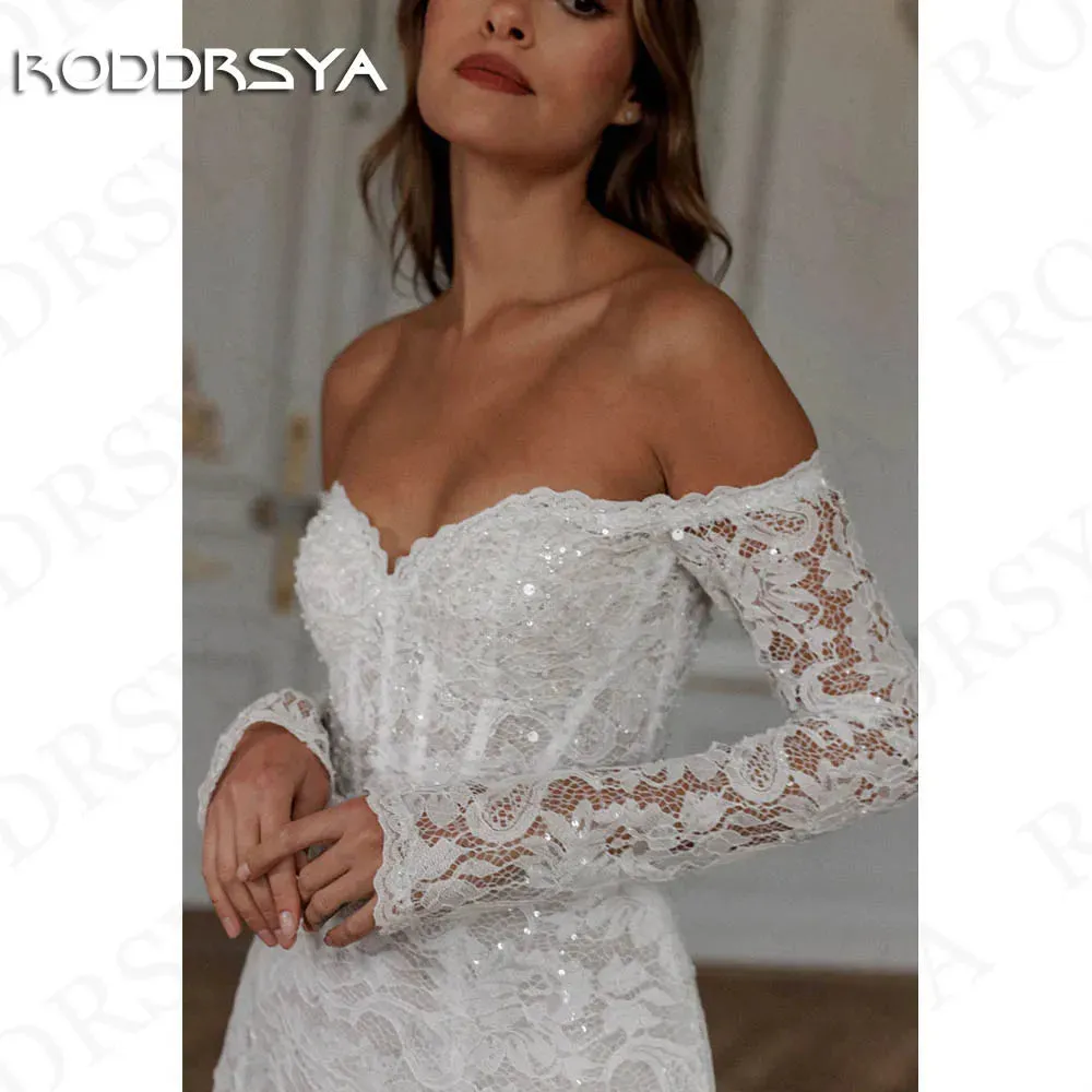 Wedding Dress vestidos de novias Mini Boho Long Sleeves Bridal Dresses