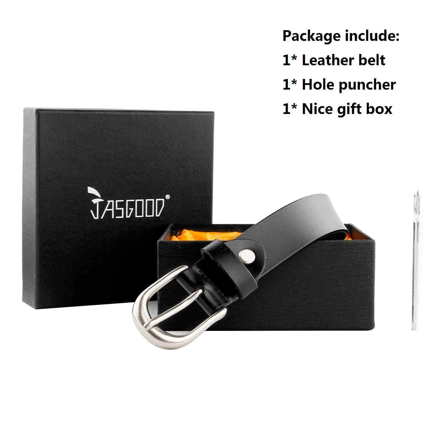 Women Leather Belt for Jeans Pants Plus Size Western Design Belt Alloy Buckle