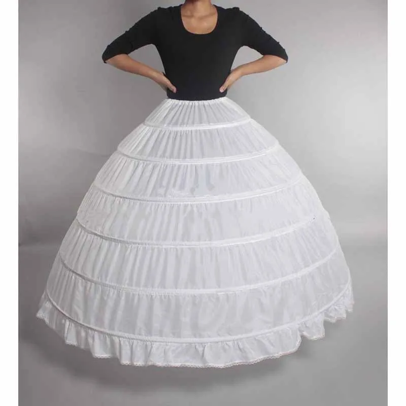Women Wedding Petticoat Crinoline Underskirt Slips Underskirt