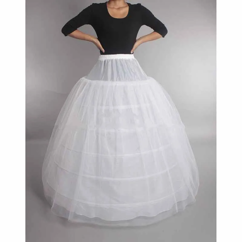 Women Wedding Petticoat Crinoline Underskirt Slips Underskirt
