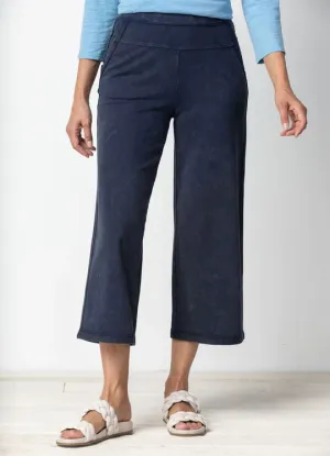 Women's Habitat | Washed Terry Chili Flood Pants | Navy