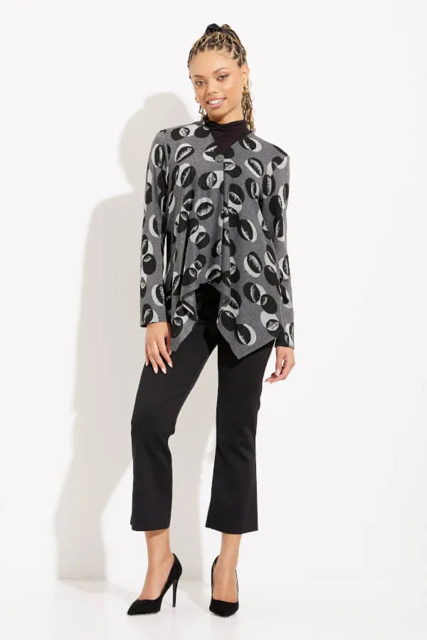 Women's Joseph Ribkoff | Clean Front Flare Cropped Pant | Black