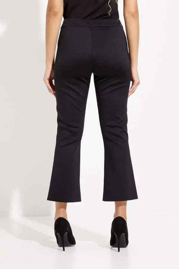Women's Joseph Ribkoff | Clean Front Flare Cropped Pant | Black