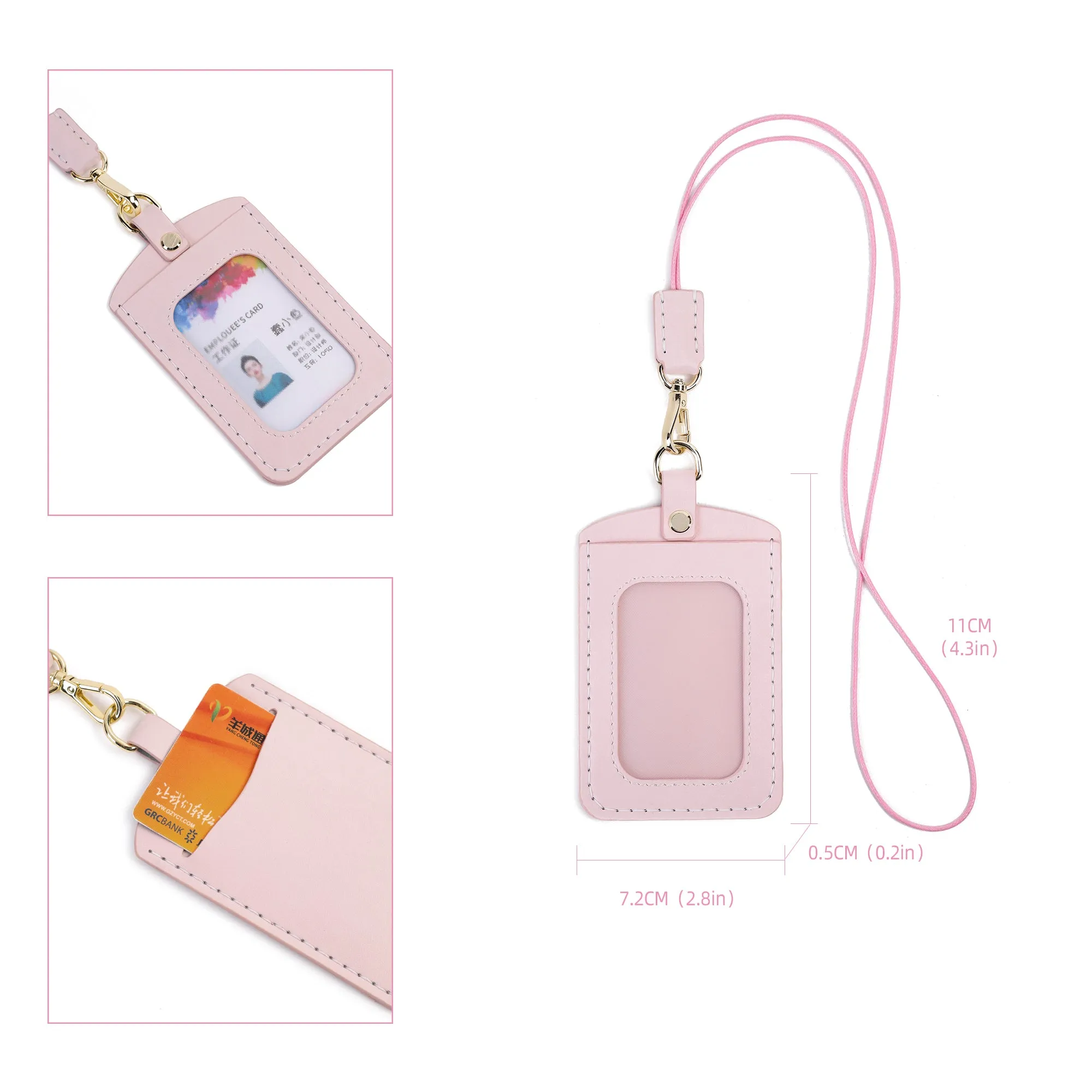 Work Permit Leather Card Bag Kit