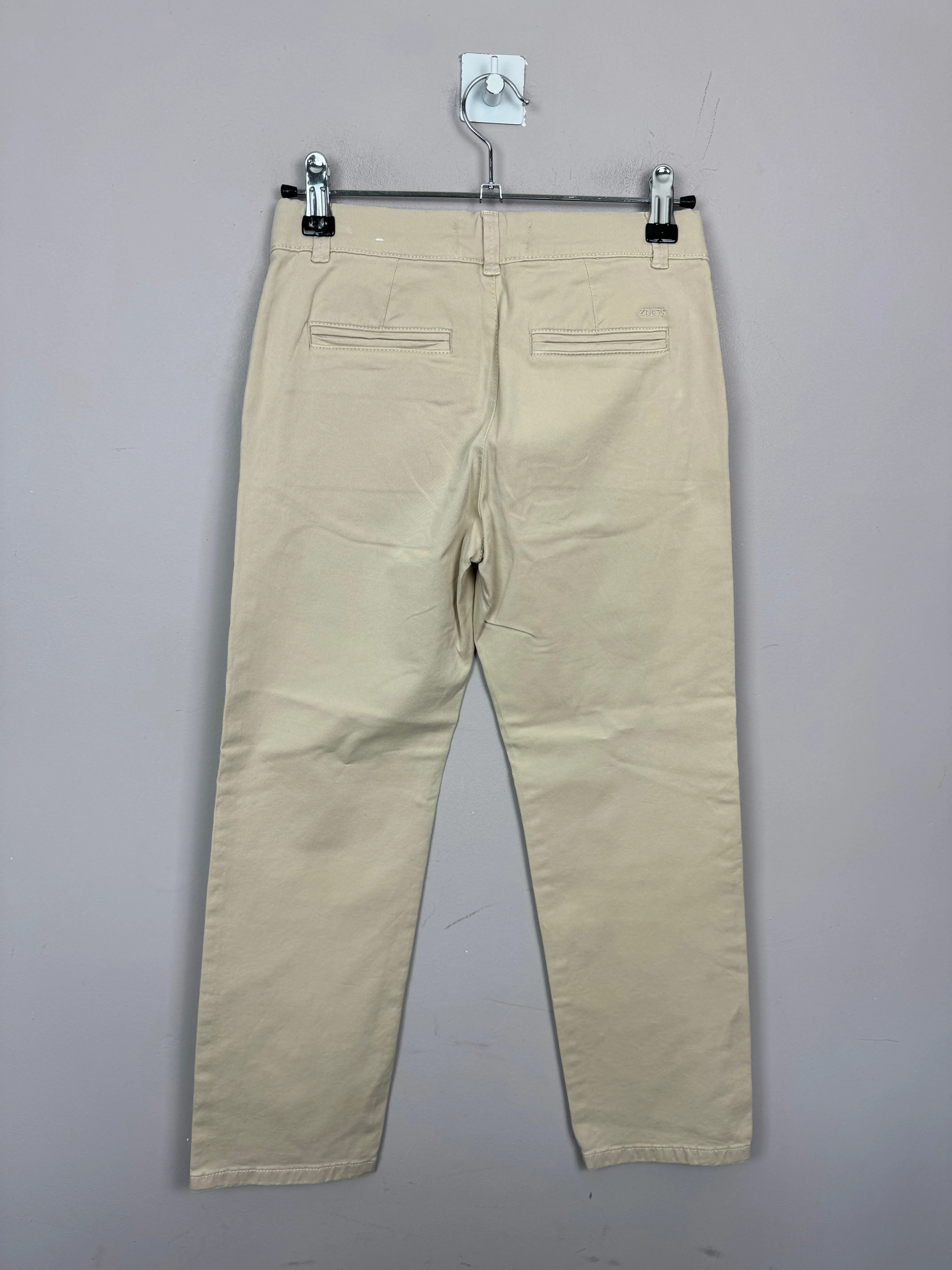 Zara Cream Chinos 9y