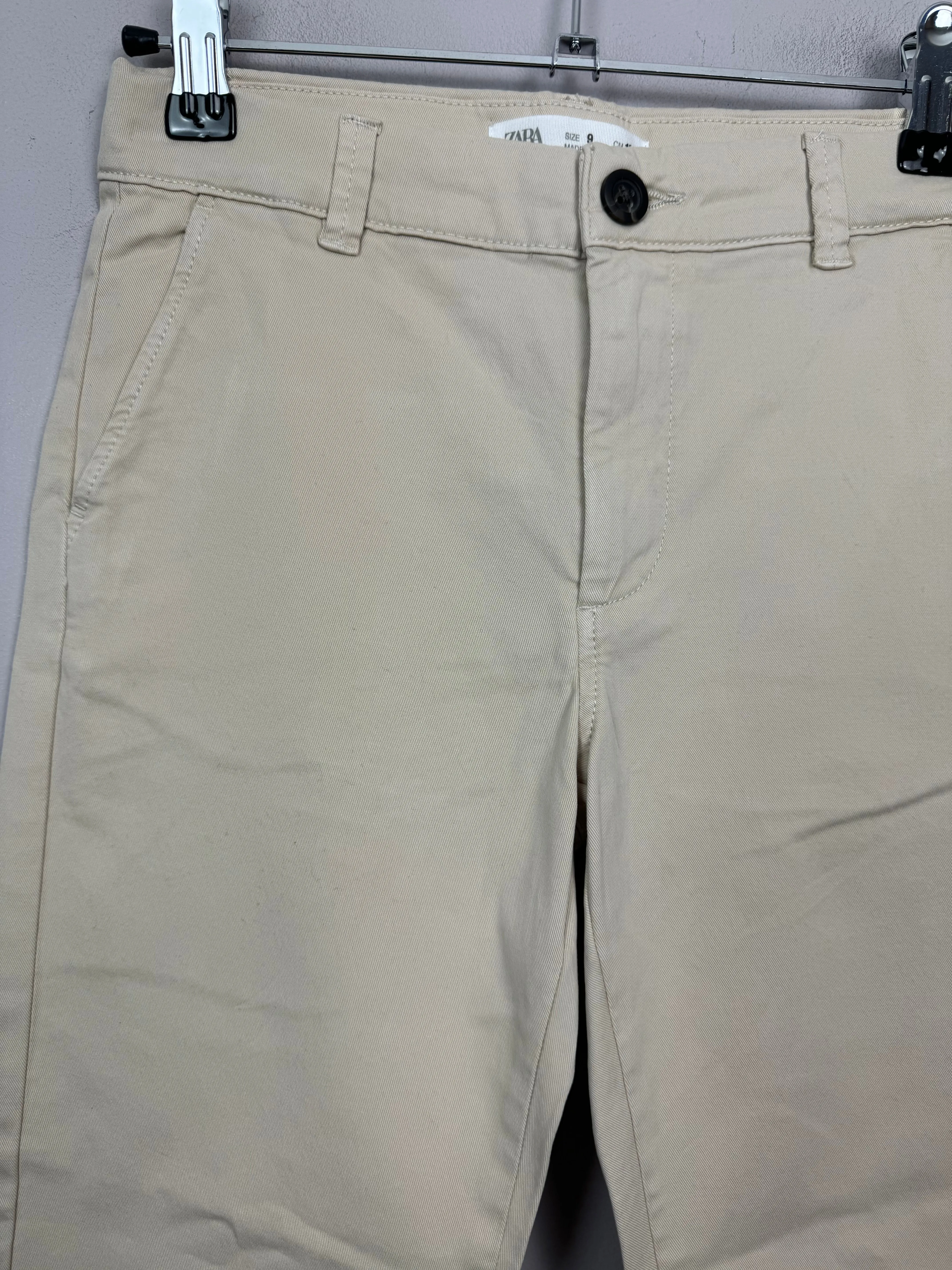 Zara Cream Chinos 9y